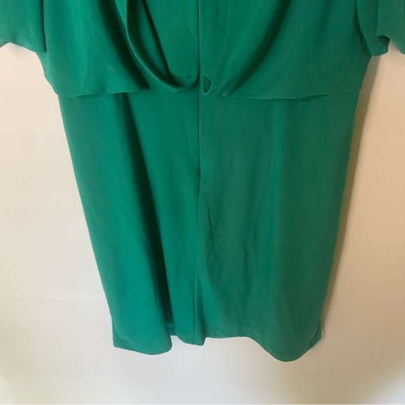 Bets & Adam, formal dress sequins straps, green size 6 made in USA - Picture 7 of 9